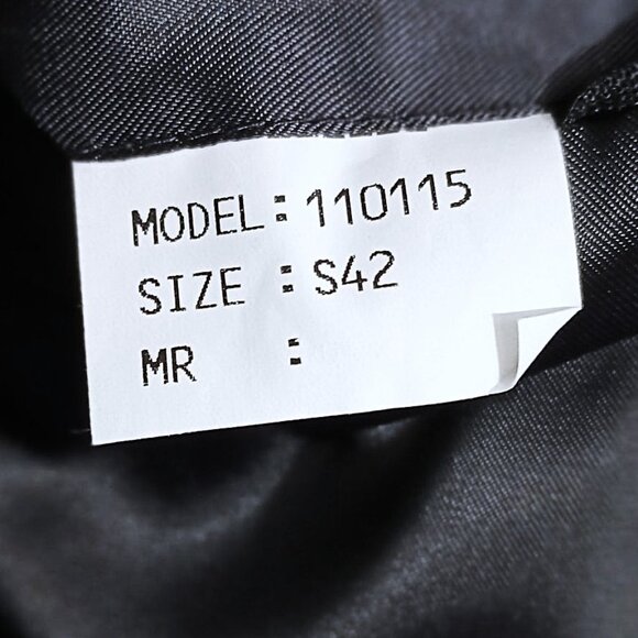 Enrico Gelini Men 2 Piece Dark Blue Pinstripe Suit 42S - Picture 9 of 16